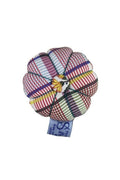 MAISON SAJOU Fabric Pin Cushion ~ Coquecigrues Fabric checkered motif Pincushion, Made in France