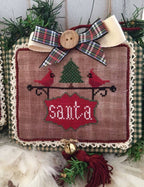 ROVARIS "Ornament Signs For Christmas" Counted Cross Stitch Pattern (with embellishments), Christmas, Winter, Pattern & Charms Only
