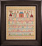 Hands Across the Sea Samplers "Mary G Ramage 1891" Counted Cross Stitch Pattern, A Scottish temperance sampler, Chart, Pattern Only