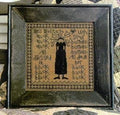 LA~D~DA "Miss Mary Mack"  Counted Cross Stitch Pattern  Rhyme, Chart, Paper Pattern