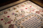 Hands Across the Sea Samplers "Mary Lock 1832" Counted Cross Stitch Pattern, An English Reproduction Sampler, Chart, Pattern Only