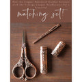 Botanical Garden SCISSORS & NEEDLECASE Set by NNK Press