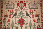 Hands Across The Sea Samplers  "Mary Snow"  Counted Cross Stitch Pattern  Sampler  Pattern Only