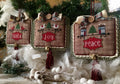 ROVARIS "Ornament Signs For Christmas" Counted Cross Stitch Pattern (with embellishments), Christmas, Winter, Pattern & Charms Only