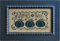 LA~D~DA "Pumpkins Three"  Counted Cross Stitch Pattern  Halloween, Chart, Pumpkins 3, Paper Pattern