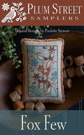 PLUM STREET SAMPLERS "Fox Few" Counted Cross Stitch Pattern/Chart, Fox, Pattern Only