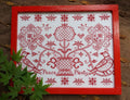 MOJO STITCHES  "Peace & Plenty: A New Year's Wish"  Counted Cross Stitch Pattern  Chart  Pattern Only