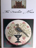 Berry Bird by THE SCARLETT HOUSE Counted Cross Stitch Pattern/Chart, Pattern Only