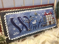 ROVARIS "Winter" Counted Cross Stitch Pattern plus charm is Included, Christmas, Winter, Believe