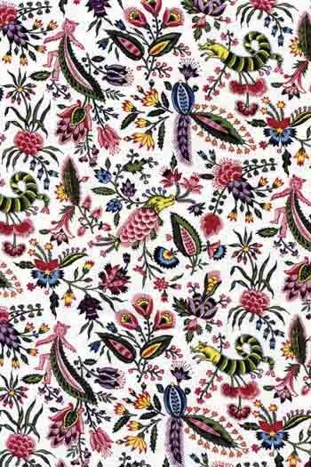 MAISON SAJOU Fabric Pin Cushion ~ Coquecigrues fabric Pincushion, hand made in France