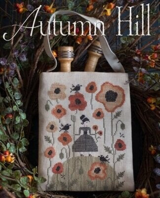 PLUM STREET SAMPLERS "Autumn Hill"  Counted Cross Stitch Pattern  Autumn, Fall, Chart, Pattern Only