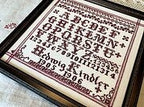 RED LETTER DAY By Theresa Venette ~ Shakespeare's Peddler ~ Counted Cross Stitch Pattern, Chart, Pattern Only