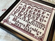 RED LETTER DAY By Theresa Venette ~ Shakespeare's Peddler ~ Counted Cross Stitch Pattern, Chart, Pattern Only