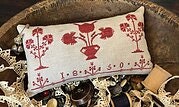 RED LETTER DAY By Theresa Venette ~ Shakespeare's Peddler ~ Counted Cross Stitch Pattern, Chart, Pattern Only