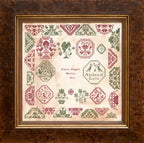 Hands Across The Sea Samplers  "Sophia Doggett 1804"  Counted Cross Stitch Pattern  19th Century English Sampler  Pattern Only