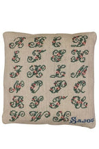 Maison Sajou "Small Cushion PRINTED SEWING KIT Japanese Roses ~ Small Cushion to Sew", Made in France