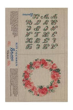 Maison Sajou "Small Cushion PRINTED SEWING KIT Japanese Roses ~ Small Cushion to Sew", Made in France