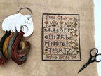 LA~D~DA "Me & You"  Counted Cross Stitch Pattern  Chart, Sampler, Pattern Only