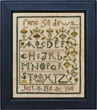 LA~D~DA "Me & You"  Counted Cross Stitch Pattern  Chart, Sampler, Pattern Only