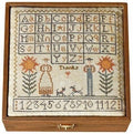 LA~D~DA "Give Thanks"  Counted Cross Stitch Pattern  Sunflowers, Autumn, Paper Pattern