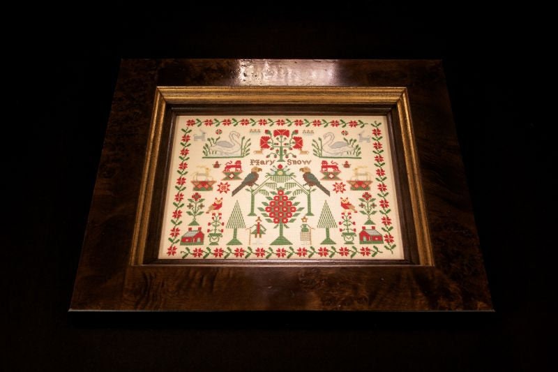 Hands Across The Sea Samplers  "Mary Snow"  Counted Cross Stitch Pattern  Sampler  Pattern Only