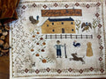 STACY NASH PRIMITIVES "Houses of Berry's Chapel Road ~ Turkey Hollow Farm" Counted Cross Stitch Pattern, Sampler, Pattern Only