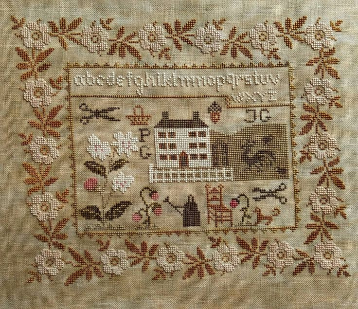 STACY NASH DESIGNS "Tribute to Summer Sampler" Counted Cross Stitch Pattern, Sampler, Alphabet, Pattern Only