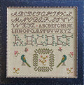 LA~D~DA "Fetish No. 1 ~ The Parrots "  Counted Cross Stitch Pattern  Series, Sampler, Alphabet, Chart, Pattern Only