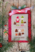 MADAME CHANTILLY "Cookies Box"  Counted Cross Stitch Pattern  Christmas, Winter, Pattern Only