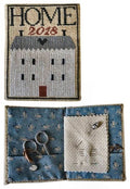 LA~D~DA "Home Needlebook"  Counted Cross Stitch Pattern  Chart, Paper Pattern