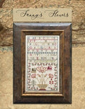 SHAKESPEARE'S PEDDLER "Fanny's Flowers" Counted Cross Stitch Pattern, Chart Pattern Only