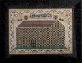 LA~D~DA "A Fine House Indeed"  Counted Cross Stitch Pattern  Chart, Primitive Style Sampler, Paper Pattern