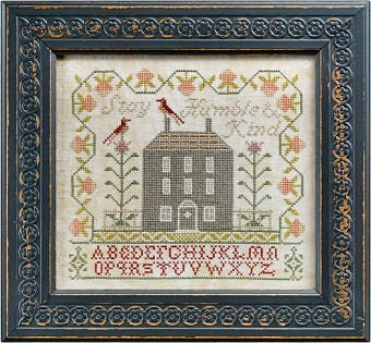 LA~D~DA "Humble & Kind"  Counted Cross Stitch Pattern  Always Stay Humble and Kind, Sampler, Alphabet, Paper Pattern