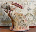 Francis 1863 by La D Da, Counted Cross Stitch Pattern, Chart, Spring, Hare, Bunny, Alphabet, Pattern Only