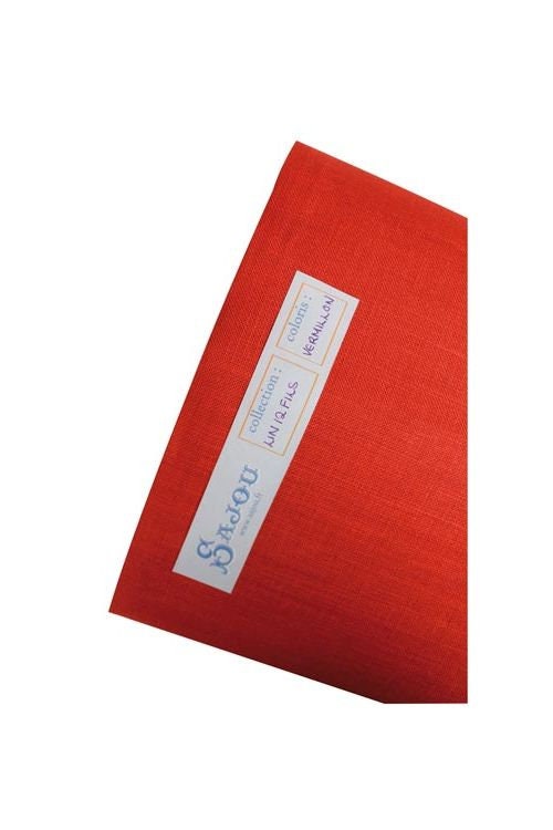 SCARLETT ~ 32 count Linen from Maison Sajou ~ Cross Stitch Fabric ~ 100% Linen ~ 1 Metre