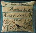 LA~D~DA "Louisa Clark "  Counted Cross Stitch Pattern  Sampler, Chart, Pattern Only