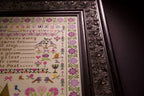Hands Across the Sea Samplers "Memories of the Past" Counted Cross Stitch Chart, English Sampler, Pattern Only