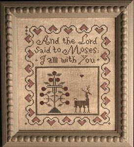 LA~D~DA "With You"  Counted Cross Stitch Pattern  Chart, Pattern Only