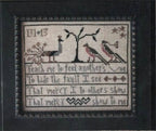 LA~D~DA "Mercy Mercy "  Counted Cross Stitch Pattern  Sampler, Alphabet, Chart, Pattern Only