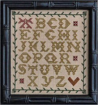 LA~D~DA "Fetish No. 4 ~ Scottish Sample"  Counted Cross Stitch Pattern  Series, Sampler, Alphabet, Chart, Pattern Only