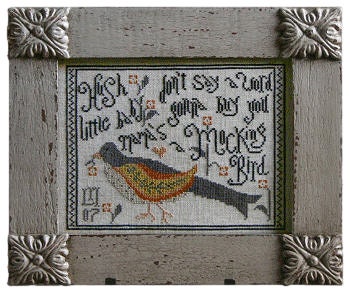 MOCKING BIRD by La D Da, Counted Cross Stitch Pattern, Chart, Pattern Only