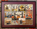 CARRIAGE HOUSE SAMPLINGS "Halloween at Hawk Run Hollow" Counted Cross Stitch Pattern, Sampler, Primitive, Pattern Only