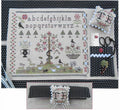 The SCARLETT HOUSE "In the Berry Beginning"  Counted Cross Stitch Pattern  Sampler, Beautiful!, Pattern Only