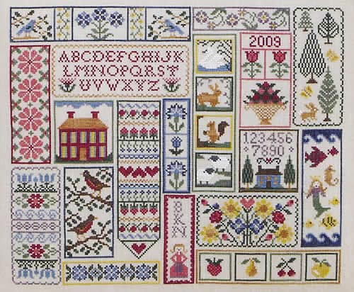 BLUE RIBBON DESIGNS "Read Between The Lines" Counted Cross Stitch Pattern, Chart, A Bookmark Sampler, Pattern Only