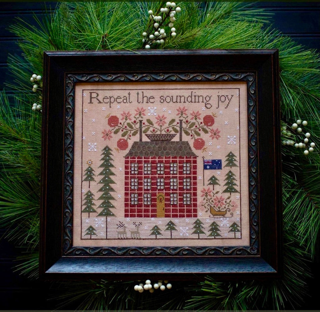 PLUM STREET SAMPLERs "This joyous Season"  Counted Cross Stitch Pattern  Winter, Pattern Only