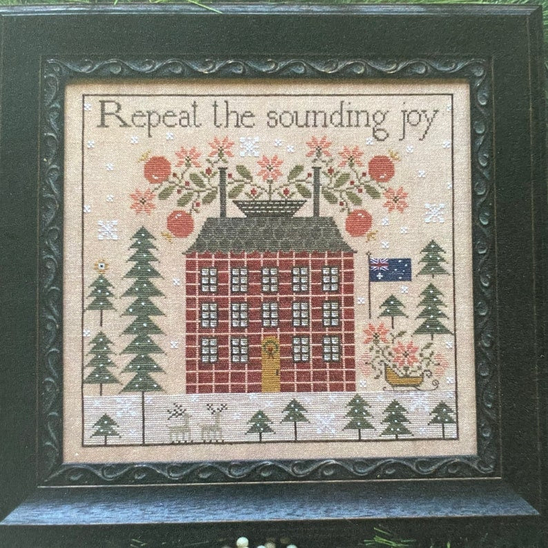 PLUM STREET SAMPLERs "This joyous Season"  Counted Cross Stitch Pattern  Winter, Pattern Only
