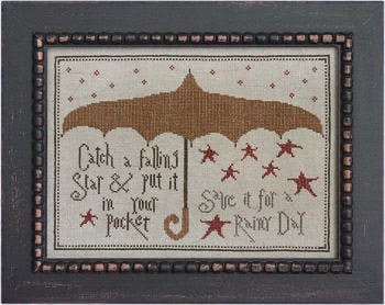A FALLING STAR by La D Da, Counted Cross Stitch Pattern, Chart, Pattern Only