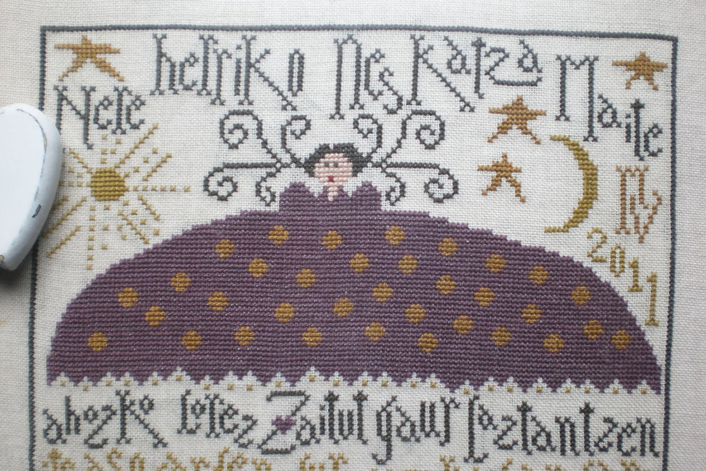 Merry Sunshine by La D Da, Counted Cross Stitch Pattern, Chart, Pattern Only