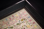 Hands Across the Sea Samplers "Mrs. Campbell 1805" Counted Cross Stitch Pattern, Booklet, Scottish Reproduction Sampler, Pattern Only