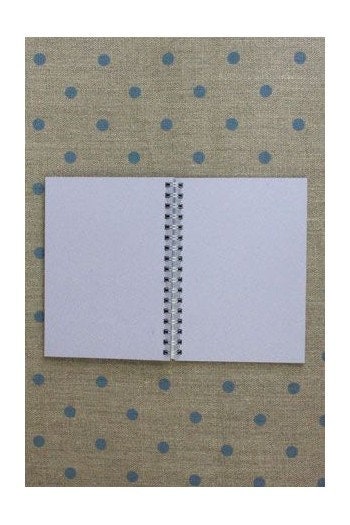 MAISON SAJOU Spiral Bound Note Book - 50 Lilac Pages ~ Ripaille ~ 50 Pages ~ Made in France